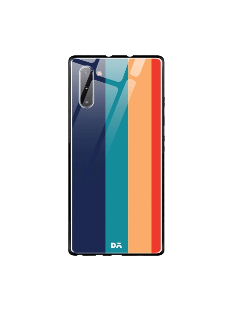 

DailyObjects Blue & Orange Vertical Striped Samsung Galaxy Note 10 Shock Absorbent Glass Case