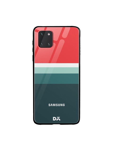 

DailyObjects Green & Red Colourblocked Samsung Galaxy Note 10 Lite Shock Absorbent Glass Case