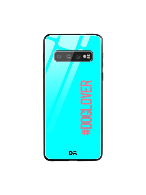 

DailyObjects Sea Green & Pink Dog Lover Samsung Galaxy S10 Mobile Case
