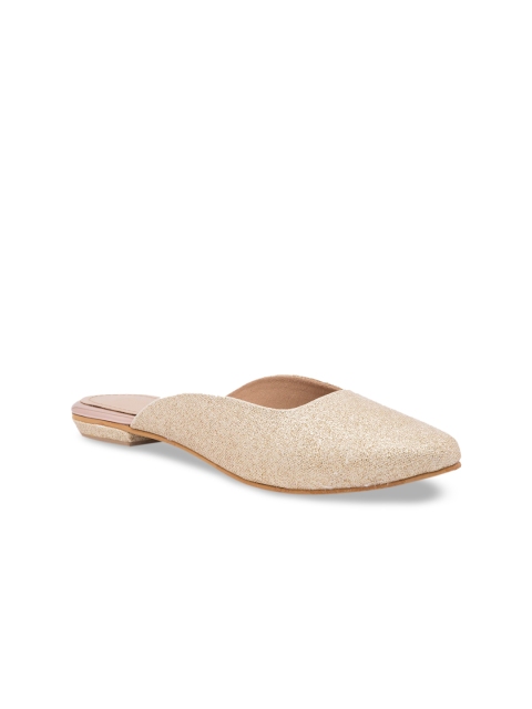

Rocia Women Gold-Toned Embellished Mules