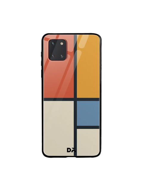 

DailyObjects Orange & Beige Window Samsung Galaxy Note 10 Lite Shock Absorbent Glass Case