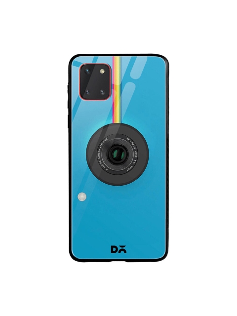 

DailyObjects Blue & Grey Polaroid Camera Samsung Galaxy Note 10 Lite Shock Absorbent Glass Case