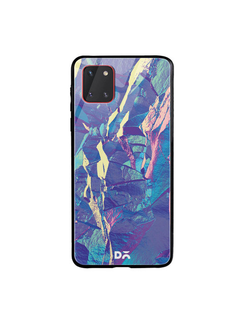 

DailyObjects Blue & Pink Iceberg Holo Stone Samsung Galaxy Note 10 Lite Shock Absorbent Glass Case