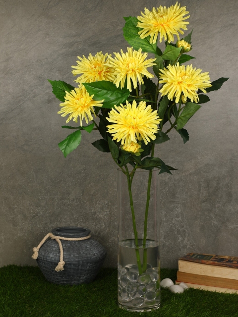 

PolliNation Yellow & Green Pack of 2 Graceful Artificial Fujimum Flowers