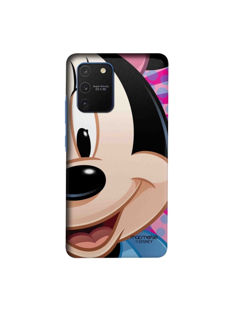 

macmerise Beige & Black Disney Zoom Up Minnie Samsung Galaxy S10 Lite Back Case