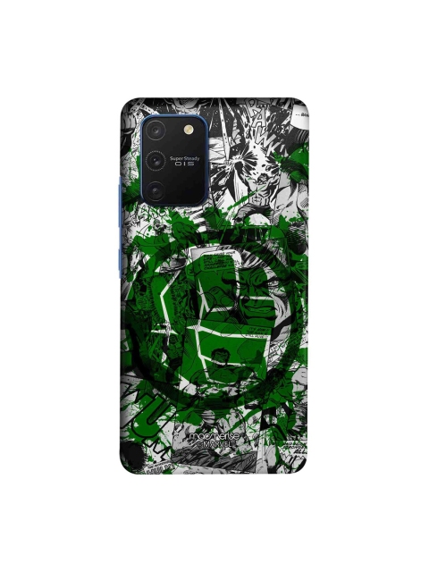 

macmerise Green & Black Marvel Comics Splash Out Hulk Fist Samsung Galaxy S10 Lite Back Case