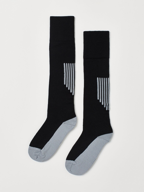 

H&M Boys Black 2-Pack Football Socks