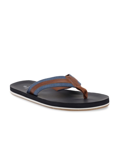 

Call It Spring Men Navy Blue Colourblocked Thong Flip-Flops