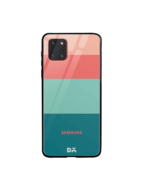 DailyObjects Teal Green & Pink Sweet Quad Samsung Galaxy Note 10 Lite Shock Absorbent Glass Case