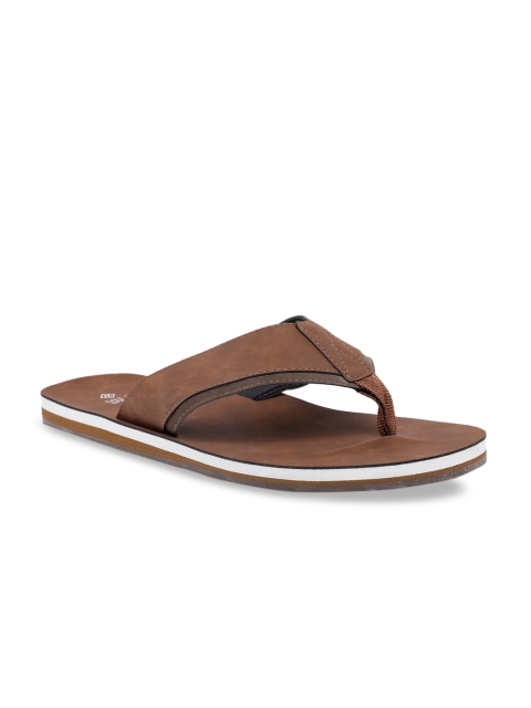 

Call It Spring Men Brown Solid Thong Flip-Flops