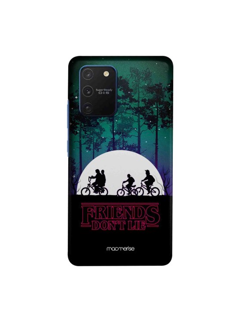 

macmerise Green & Black The Gang of Hawkins Samsung Galaxy S10 Lite Back Case