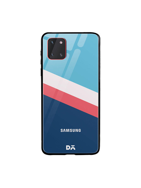 

DailyObjects Blue & Pink Angles Samsung Galaxy Note 10 Lite Shock Absorbent Glass Case