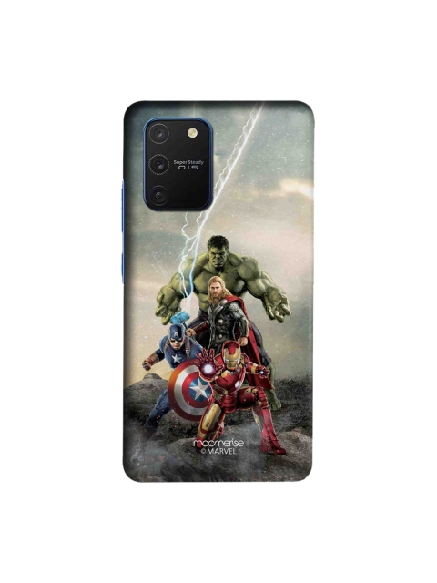 

macmerise Blue & Red Marvel Comics Time To Avenge Samsung Galaxy S10 Lite Back Case