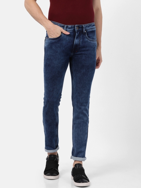 

Llak Jeans Men Blue Skinny Fit Mid-Rise Clean Look Stretchable Jeans