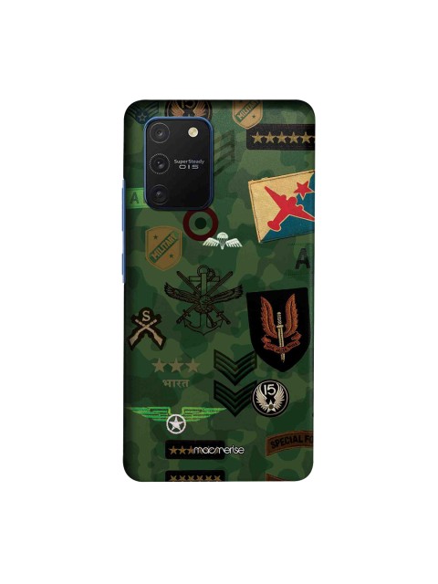 

macmerise Green & Black Roger That Samsung Galaxy S10 Lite Back Case