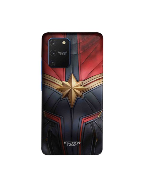 

macmerise Blue & Red Marvel Comics Suit Up Captain Marvel Samsung Galaxy S10 Lite Back Case