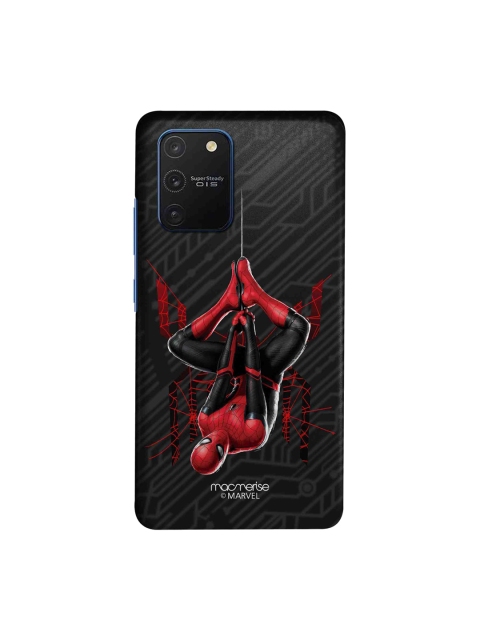 

macmerise Black & Red Spiderman Tingle Samsung Galaxy S10 Lite Back Case