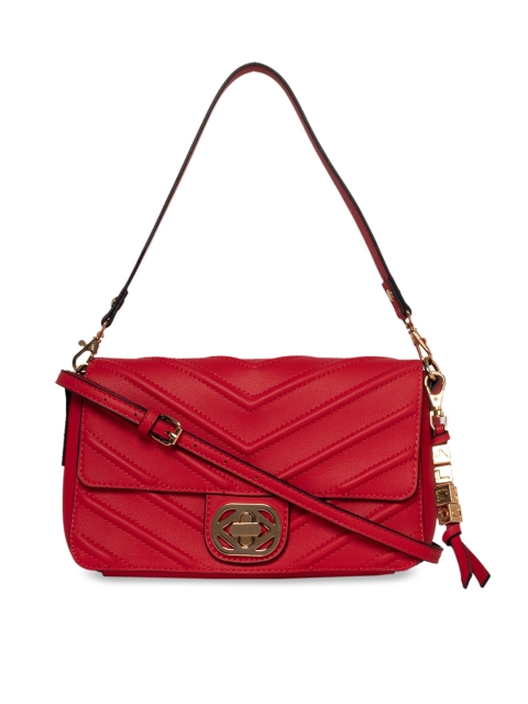 

ALDO Red Solid Handheld Bag