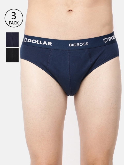 

Dollar Bigboss Men Pack of 3 Assorted Anti Virus Briefs MABBR-01