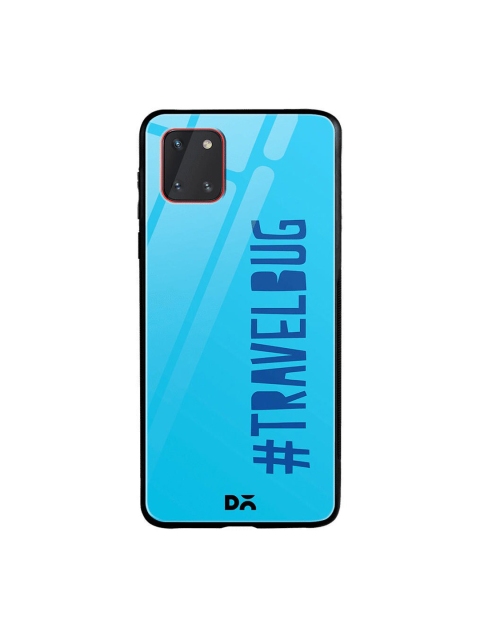 

DailyObjects Blue Travel Bug Samsung Galaxy Note 10 Lite Shock Absorbent Glass Case