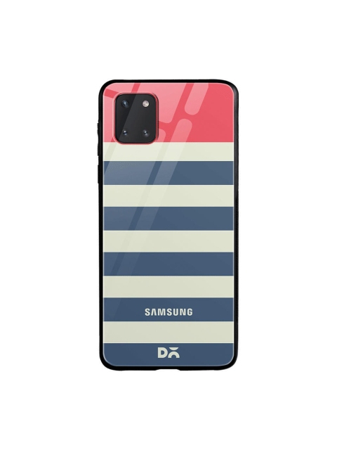 

DailyObjects Black & White Fog Samsung Galaxy Note 10 Lite Shock Absorbent Glass Case, Blue
