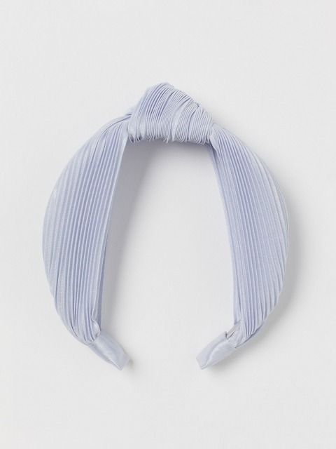

H&M Alice band with a knot detail, Blue