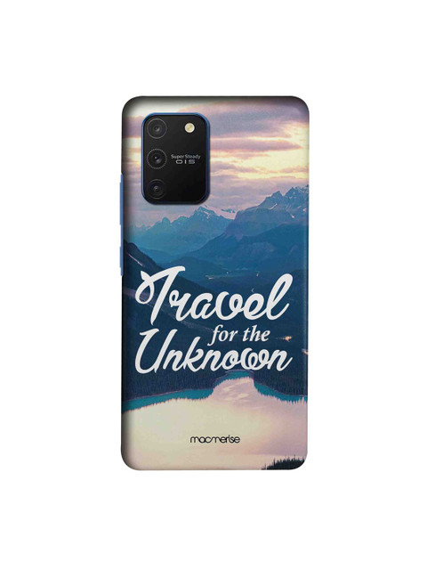 

macmerise Blue & White Travel For The Unknown Samsung Galaxy S10 Lite Back Case
