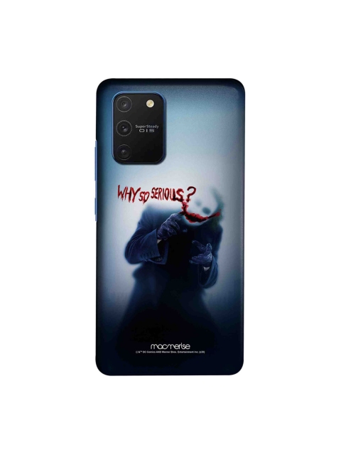 

macmerise Blue & Black DC Comics Why So Serious Samsung Galaxy S10 Lite Back Case