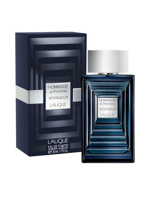 Lalique Men Hah Voyageur Eau de Toilette 50 ml, Navy blue