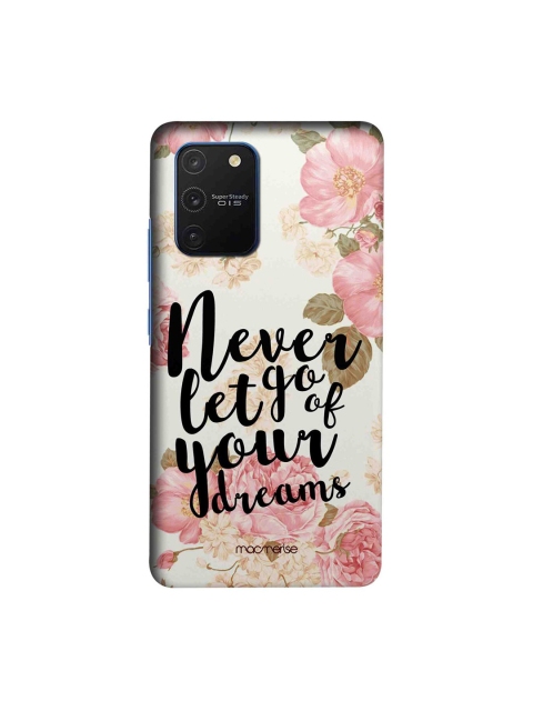 

macmerise Grey & Pink Your Dreams Samsung Galaxy S10 Lite Back Case