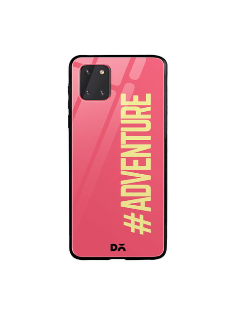 

DailyObjects Pink & Yellow Adventurous Samsung Galaxy Note 10 Lite Shock Absorbent Glass Case