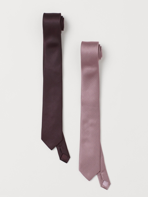 

H&M Men Maroon & Pink 2 Pack Ties