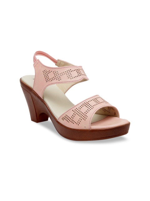 

Butterflies Women Pink Solid Block Heels