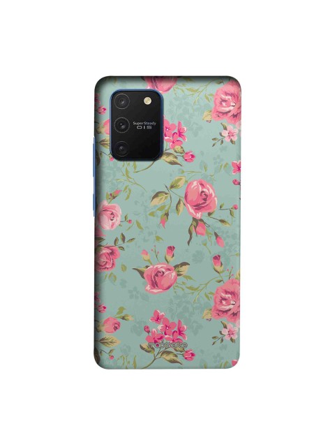 

macmerise Green & Pink macmerise Green & Pink Flowers Samsung Galaxy S10 Lite Back Case