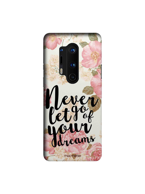 

macmerise Grey & Pink Your Dreams OnePlus 8 Pro Back Case