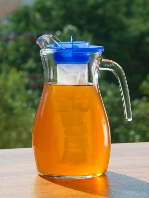 

Bigsmall Transparent Water Jug With Ice Tube