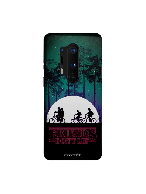 

macmerise Green & Black The Gang of Hawkins OnePlus 8 Pro Back Case