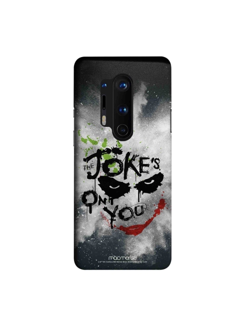 

macmerise DC Comics Black & Grey DC Comics The Jokes On You OnePlus 8 Pro Back Case