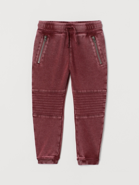 

H&M Boys Red Biker Joggers