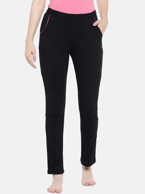 

Sweet Dreams Women Black Solid Lounge Pants