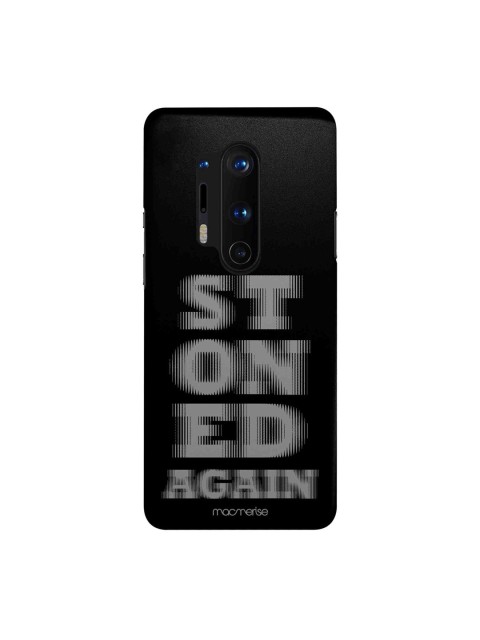 

macmerise Black & Grey Stoned Again OnePlus 8 Pro Back Case