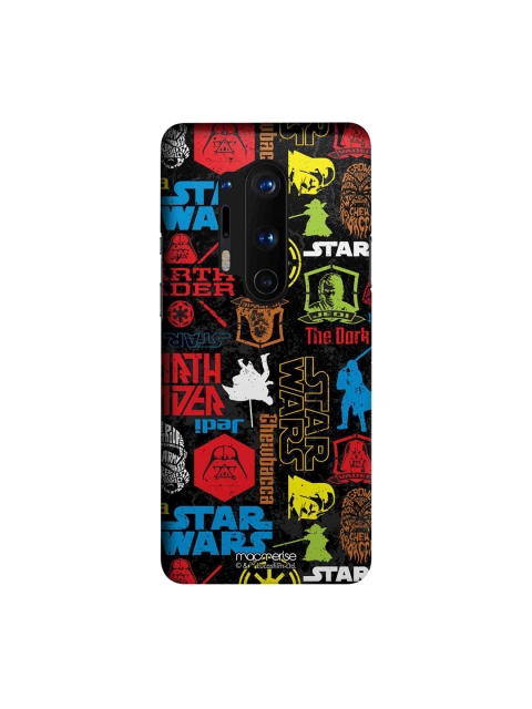 

macmerise Multicoloured Star Wars Mashup OnePlus 8 Pro Back Case, Multi
