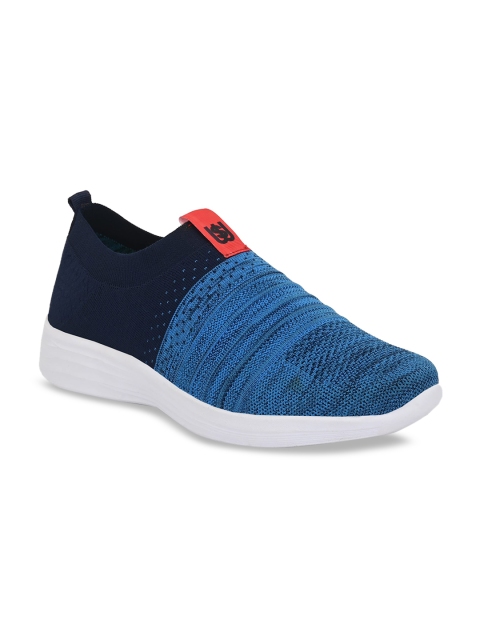 

Walkstyle By El Paso Men Blue Flyknit Running Shoes