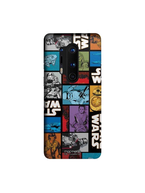

macmerise Multicoloured Star Wars The Force Awakens OnePlus 8 Pro Back Case, Multi