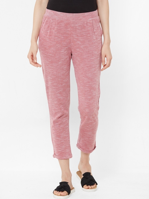 

Mystere Paris Women Pink Solid Lounge Pants