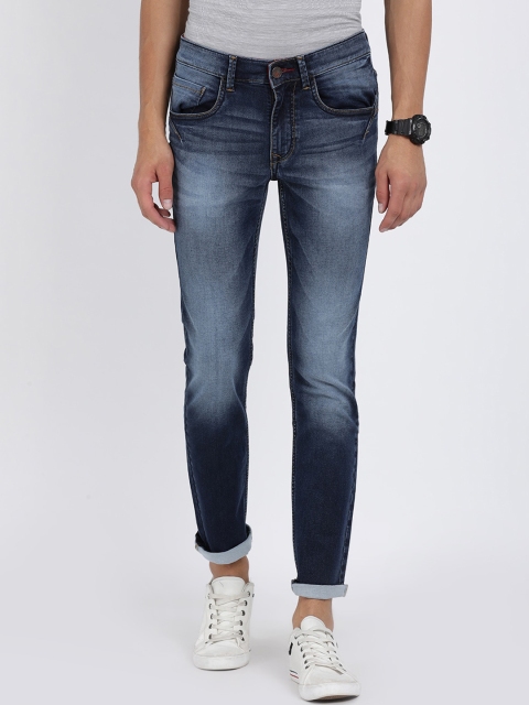 

Llak Jeans Men Blue Skinny Fit Mid-Rise Clean Look Jeans