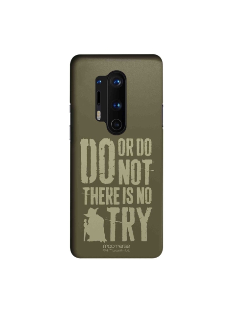 

macmerise Olive Green Star Wars Yoda Theory Back Case OnePlus 8 Pro Back Case