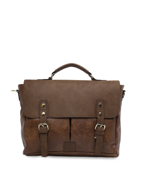 

Call It Spring Men Brown Solid Messenger Bag