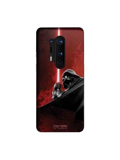 

macmerise Red & Black Star Wars The Vader Attack OnePlus 8 Pro Back Case