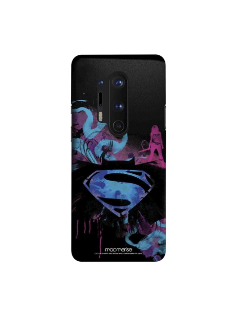 

macmerise Black & Blue The Epic Trio OnePlus 8 Pro Back Case